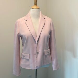 Cropped mauve/pink jacket